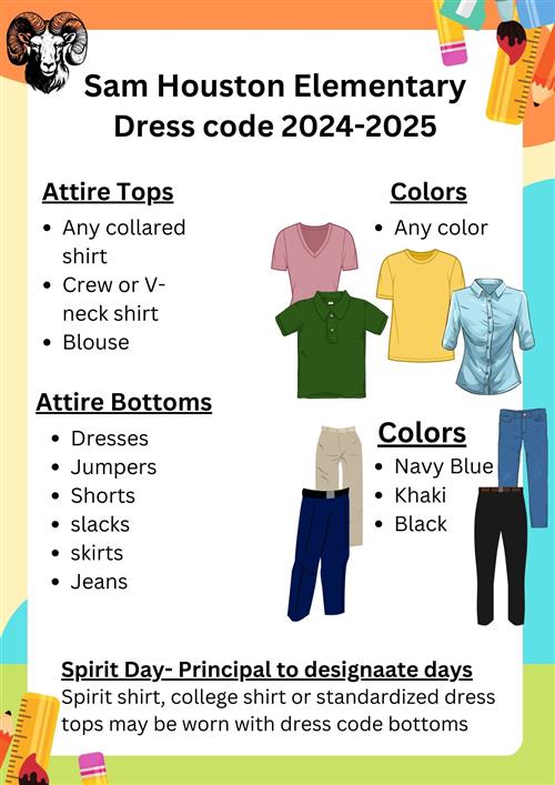 Dress code 2024-2025